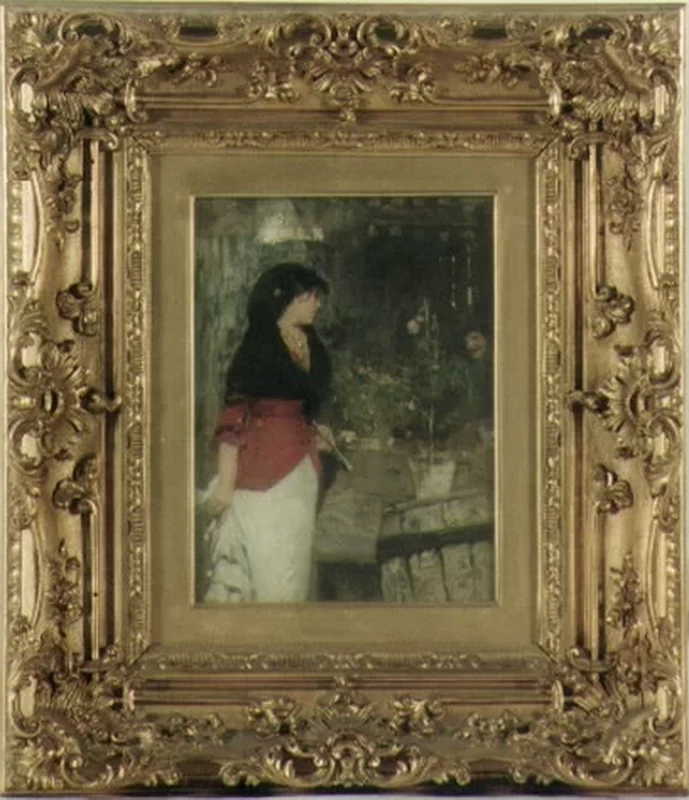 Ragazza con ventaglio - Museo di Capodimonte, Napoli